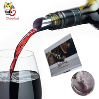 TGYW Fabricant – Disques anti-gouttes réutilisables en aluminium pour le versement de vin – Becs verseurs ronds anti-gouttes pour le vin