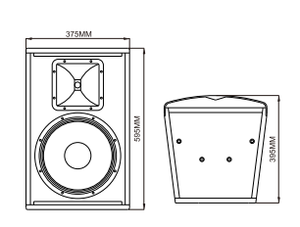 Venta caliente KX612 Altavoces de rango completo de 2 vías profesionales de 12 pulgadas Gran potencia Importados Variante británica Dragon 8ohm Calidad de madera - Product Image 5