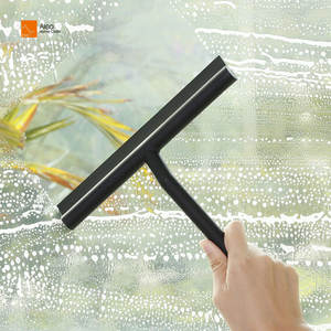 Cepillo de limpieza de mango corto multicolor, limpiador de <span class=keywords><strong>cristales</strong></span> de ventana de <span class=keywords><strong>coche</strong></span> y ducha con limpiaparabrisas, Material de goma de silicona - Product Image 6