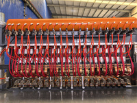 Machine à souder les treillis métalliques en acier pour barres d'armature de 5 à 12 mm, produit pour la fabrication de treillis de construction