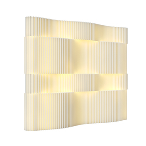 Dẫn ánh sáng giấy tường gấp mới accordion giấy kraft tổ ong các tông gấp di động phân vùng tường forfair tổ chức sự kiện - Product Image 6