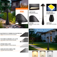 Lampes murales LED extérieures modernes de haute qualité, étanches IP65, en aluminium, pour villa, cour, jardin, SMD 2835 12W