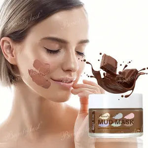 Newest Peach/Grape/Dead Sea/Chocolate/Avocado/Turmeric Skin Care Deep Cleanse Clay Detox Hydrating Clay Mud Mask Custom Logo
