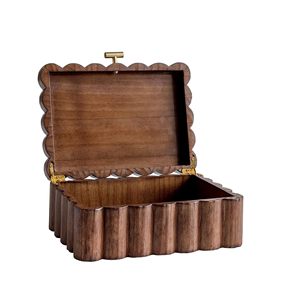 Wooden Jewelry <b>Box</b> Large Capacity Storage With Lid For Gold <b>Earrings</b> And Other Jewelry Organizers - Product Image 3