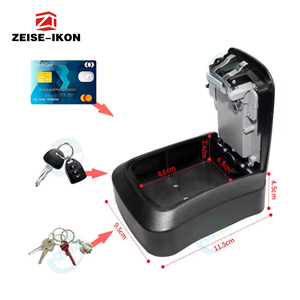 ZEISE-IKON Boîte à clés intelligente étanche IP65 en aluminium compatible TTlock, stockage sécurisé sur le cloud, contrôle par application Tuya et code numérique - Product Image 4