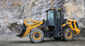 Dễ dàng cơ động bánh xe tải hoạt động trơn tru mini <span class=keywords><strong>loader</strong></span> cho kho kho dự trữ và khu vực nhà máy hậu cần - Product Image 2