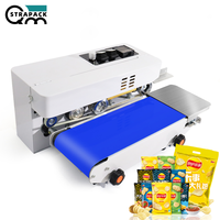 Mini machine de scellage de thermoscelleuse continue automatique pour la petite poche de nourriture de sac en plastique