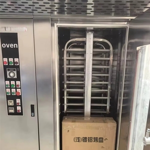 Forno Rotante Industriale per <span class=keywords><strong>Pizza</strong></span> a 16/32/64 Teglie, Elettrico/Gas/Diesel, Attrezzatura per Cottura su Larga Scala, Adatto per Panifici - Product Image 5