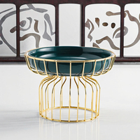 Assiette à fruits en porcelaine de style américain, design créatif de dessin animé, non toxique, forme irrégulière, pour dessert, table, fête, maison, hôtel