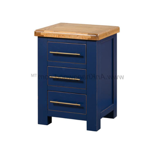 Dernier modèle moderne de table de chevet en bois massif de chêne, de pin et d'acacia du fabricant vietnamien Meubles de rangement pour chambre à coucher pour appartements - Product Image 1