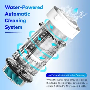 Whole House Spin Down Prefilters Sediment Water Filter With 360 Degree Head