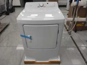 Sèche-<span class=keywords><strong>linge</strong></span> à chargement frontal de 7,0 pieds cubes, 17 kg, sèche-<span class=keywords><strong>linge</strong></span> à gaz domestique, largeur 27'', 120V60HZ, certifié UL, pour DDT-170ALBMU(G) - Product Image 3