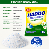 Poudre Détergente Détachante à la Lavande et aux Fleurs à Prix Compétitif pour Lavage en Machine Échantillon Gratuit OEM