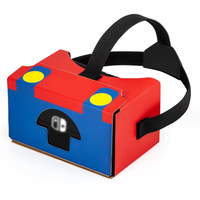 Kacamata Headset Gaming VR 3D untuk Nintendo Switch OLED Kacamata Headband Realitas Virtual