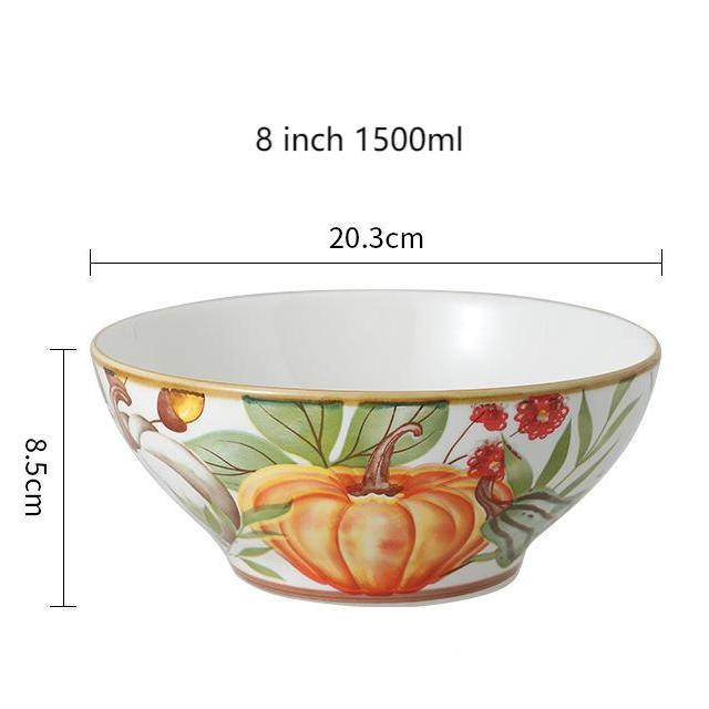 ชามซุป8นิ้ว