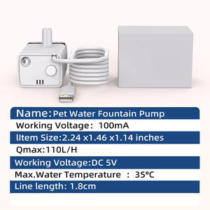 Bomba de Agua Silenciosa de Bambú de Lujo 5V 1A para Fuente de Caracoles, Sumergible, Anti-Quemaduras en Seco, Accesorios para Acuario con Indicador Luminoso - Product Image 3