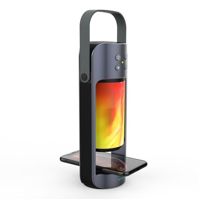 Good Flame Lamp Speaker Wireless LED Lamp Portable bluetooth Speaker Waterproof Best Wireless Surround Sound System 2023