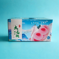 Petite valise de style coffret cadeau avec poignée de transport, carton pliable, impression personnalisée, boîte en carton ondulé écologique, boîte à main