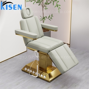 Kisen Factory Price Aesthetic Clinic Massage <b>Table</b> Multi Functional Mulitiple Position Beauty Bed <b>Electric</b> Chair - Product Image 6