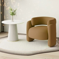 Fauteuil de détente moderne et luxueux pour chambre à coucher et salon