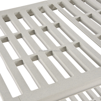 Étagères en plastique écologiques JD de haute qualité pour chambre froide, cuisine de restaurant commercial, restauration et service