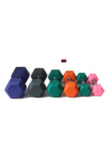 Haltères rondes hexagonales, jeu de 100 pièces, d'assiettes de pare-chocs