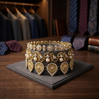 Divers styles de chaînes brodées perlées, dentelle, perles/strass, style DIY, chaussures, chapeaux, accessoires, vêtements