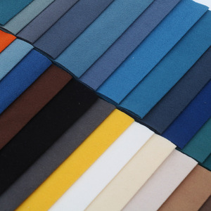Plush <b>Fabric</b> Solid Color <b>Medium</b> Weight Woven Brushed Sueded Sofa <b>Fabric</b> For Cushion Floor Mat Bag Making - Product Image 2