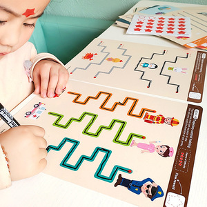 Pen Control Training Whole Brain <strong>Development</strong> Maze Puzzles Drawing Education for Early <strong>Learning</strong> Writing Skills <strong>Development</strong> - Product Image 3
