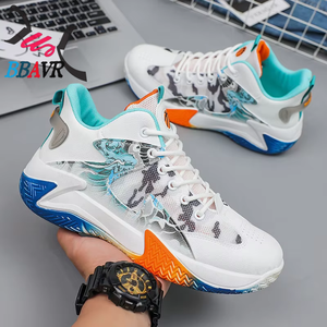 Zapatillas Deportivas de Baloncesto para Hombre, Transpirables, con Malla, Casuales, con Cordones, para Estudiantes, con Entresuela de PVC, Ligeras, para Primavera, Verano y Otoño - Product Image 1