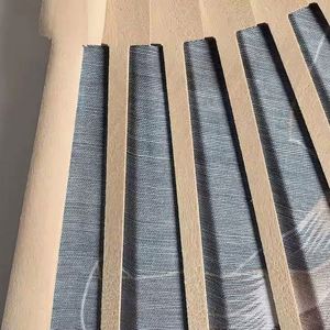 Custom Designed Durable Fabric Wooden Folding <b>Handheld</b> <b>Fan</b> Folk Art Style Painted on Bamboo Material - Product Image 5