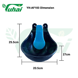 Ciotola da 2,6 litri in ghisa con linguetta per mucca o cavallo - Product Image 5