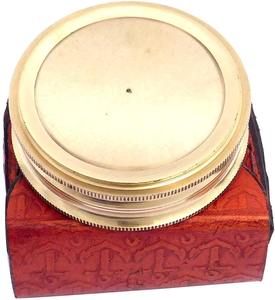 Brújula de latón antiguo artesanal de primera elección con aguja de trabajo superior decorativa Base resistente Uso de pieza de exhibición coleccionable de viaje - Product Image 2