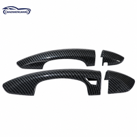 Couvre-poignées de porte en ABS pour Ford Mustang 2015-2022, ensemble d'accessoires de garniture extérieure