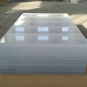 Bxoleo — grand feuille acrylique transparente, décorative, en acrylique, épaisseur de 50mm, 8x10