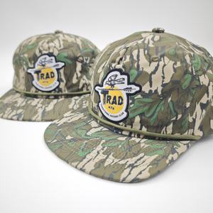Gorra de Béisbol Richardson 256 de Alta Calidad, 5 Paneles, Camuflaje, Bordado 3D, Estilo Trucker con Cuerda, Apta para Negocios - Product Image 3