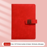 Ensemble de bloc-notes de bureau minimaliste exquis, bloc-notes A5, boîte cadeau, boucle magnétique, cadeau d'entreprise personnalisable