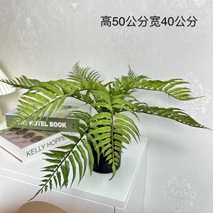 หญ้าเทียมทำจากผ้าไหมสีเขียวขนาดใหญ่ใช้ตกแต่งสำนักงานบ้านและนอกอาคารเป็นมิตรต่อสิ่งแวดล้อมทนทาน - Product Image 5