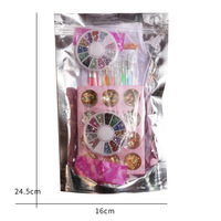 Nail Art Outils Set 15 Dessin Dotting Pens Feuille Décorations Forage Plateau Strass Fil Crayons pour Manucure Accessoires