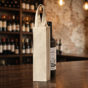 Bolsa de Vino Carrymore Jef 25 de Tela No Tejida con Logotipo Personalizado para Regalo y Picnic, Fácil de Transportar, Impresión de Diseño Personalizado - Product Image 3