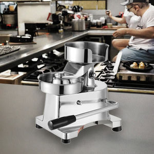 เครื่องกดแพตตี้เบอร์เกอร์แบบแมนนวลทำจากสแตนเลสใช้สำหรับทำแฮมเบอร์เกอร์<span class=keywords><strong>ปลา</strong></span>และลูกชิ้นใช้ในบ้านและร้านอาหาร - Product Image 3