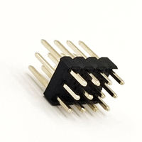 Connecteur de carte à carte mâle RealRun 2,0 mm, droit, 3 rangées, connecteur PCB avec 3*4P, 3 rangées de connecteurs pour connecteurs et boîtiers de câbles