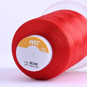 MH 100% Polypropylene 120D/2 thêu lụa chủ đề spool 5000yds Filament máy tính thêu máy chủ đề - Product Image 6