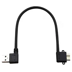 Универсальный продукт, правый изгиб USB3.0, мужской двойной Колено 90 градусов к USB, правый локоть, кабель для передачи данных