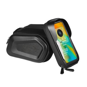 7 Inch Waterproof Hard Shell Bicycle Front Frame Bag with Touch Screen Top for Cellphone Bike Tube Hanging <b>Cycling</b> Storage Bag - Product Image 3