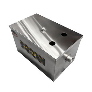 فاصل الدهون الأوتوماتيكي من الفولاذ المقاوم للصدأ الفضي للمطاعم من XINGMAILONG، فاصل الزيت والماء، مصفاة الدهون - Product Image 2