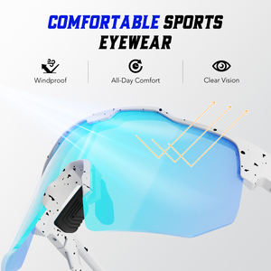 Gafas <span class=keywords><strong>de</strong></span> bicicleta <span class=keywords><strong>de</strong></span> <span class=keywords><strong>montaña</strong></span> <span class=keywords><strong>de</strong></span> <span class=keywords><strong>alta</strong></span> resistencia al impacto polarizadas UV400 protección TAC <span class=keywords><strong>lentes</strong></span> ligeras gafas <span class=keywords><strong>de</strong></span> sol <span class=keywords><strong>de</strong></span> ciclismo para Pickleball - Product Image 5