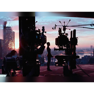 Pellicola Trasparente Display A Led Film <span class=keywords><strong>Studio</strong></span> di 3D Fase Per La Fotografia Virtuale Sfondo Evento Realtà Volume di Produzione di Acqua Schermo A Parete - Product Image 4