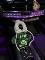 Nouveauté Créativité 2025 Accessoires Intérieurs Automobiles Boutons de Levier de Vitesse Amusants Chemises Pulls Sweat-shirts Boutons de Levier de Vitesse Automobiles à Capuche