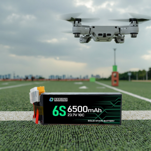 Hiệu suất cao, trọng lượng nhẹ 6500mAh/5500mAh cao c-rate 4S/6S gói pin Li-ion cho xe đạp điện tử và máy bay không người lái - Product Image 1